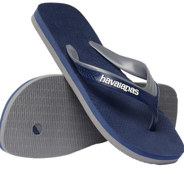 havaianas 哈瓦仕 巴西人字拖 官方唯一授權 男款 Dual灰藍4145602-9483-細節圖4