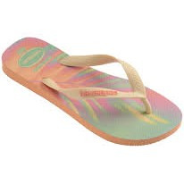 havaianas 哈瓦仕 巴西人字拖 官方唯一授權 女款Top Fashion手繪葉漸4137258-6512-細節圖2