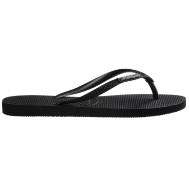 havaianas 哈瓦仕 巴西人字拖 官方唯一授權 女款 閃亮黑色4146975-1069-細節圖3