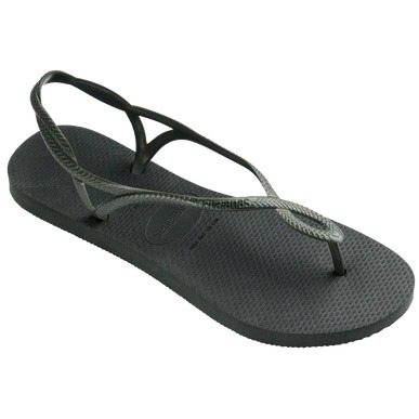 havaianas 哈瓦仕 巴西人字拖 官方唯一授權 女款涼鞋 Luna奢華橄欖綠4129697-4896-細節圖2