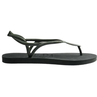 havaianas 哈瓦仕 巴西人字拖 官方唯一授權 女款涼鞋 Luna奢華橄欖綠4129697-4896-細節圖3