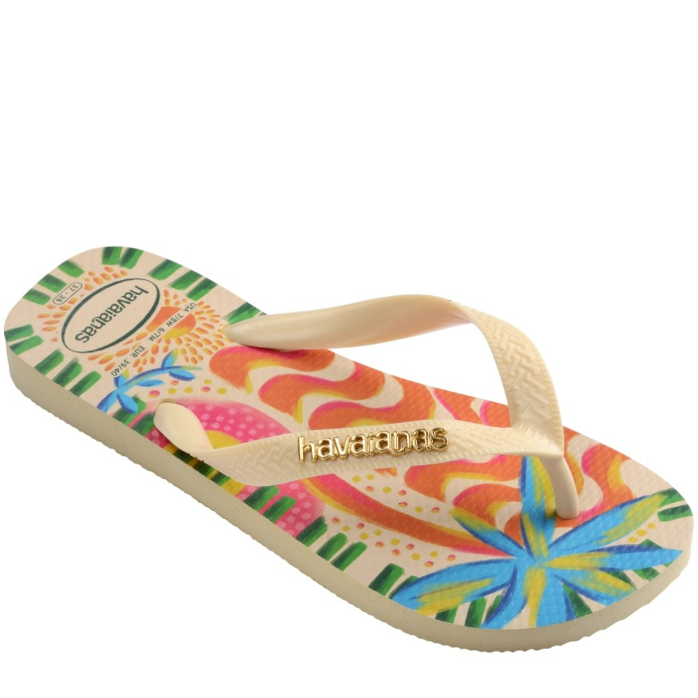 havaianas 哈瓦仕 巴西人字拖 官方唯一授權寬帶款Feita de Ginga Bossa4150746-925-細節圖2