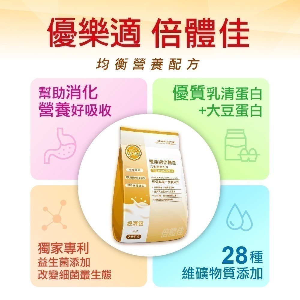優樂適倍體佳均衡營養配方 (1.8Kg/經濟袋)#營養補給~~加入官方line領優惠~~-細節圖2