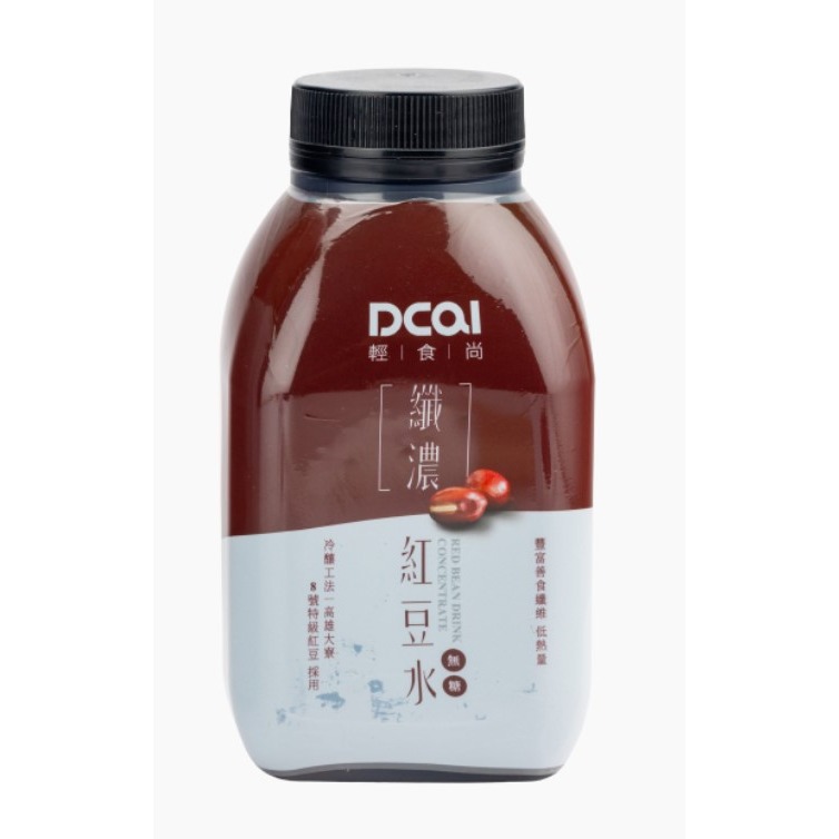 【大寮區農會】小瓶裝 Dcal輕食尚纖濃紅豆水 460ml X 1箱(460mlX24瓶/箱)-細節圖2