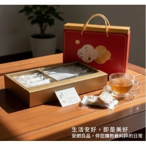 【安朗良品】| 團購預定 |日日美好禮盒｜企業團購首選：烏龍茶韻米香與植萃平衡茶組（10+10入）-細節圖3