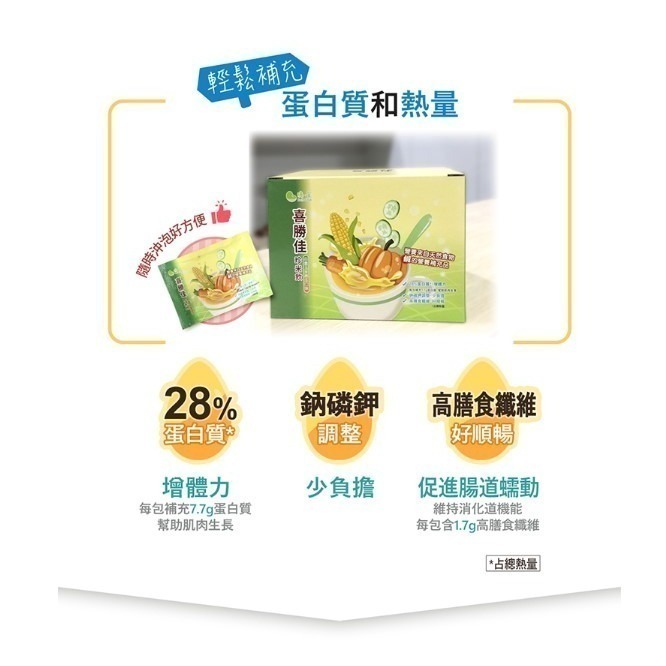 【安朗良品】新口味 喜勝佳(30包/盒) 優惠六盒組 #鹹口味 #高蛋白 #鈉磷鉀管理 #洗腎透析 #公司貨-細節圖5