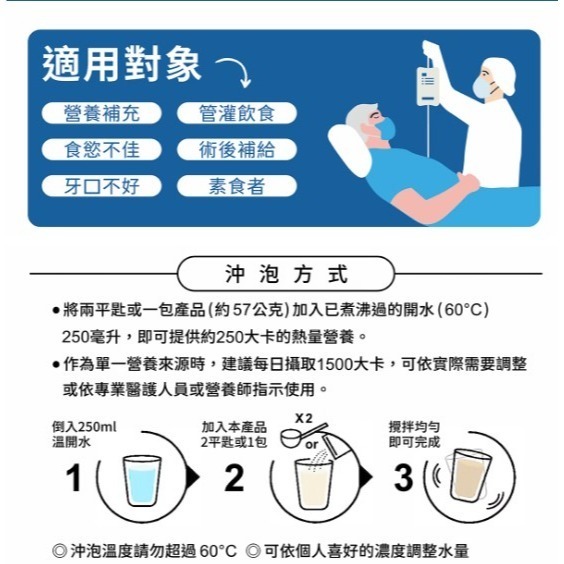 |安朗良品領特惠|維源均衡配方2kg(6包/箱)-每杯蛋白質約1.5顆雞蛋，含葉黃素、多元纖維，長輩營養首選，可箱購-細節圖2