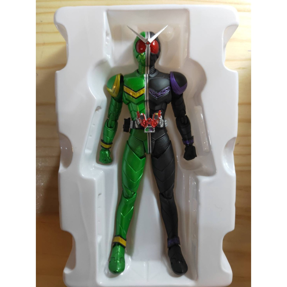 SHF 真骨雕 假面騎士 W 颶風小丑 旋風王牌 真骨彫 Cyclone Joker S.H.Figuarts-細節圖3