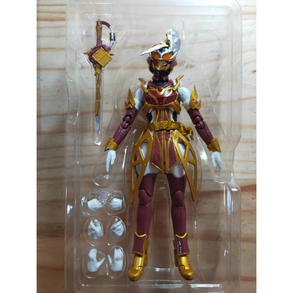 日版 魂商店限定 SHF 聖刃 煙叡劍狼煙 SABELA 昆蟲大百科 神代玲花 S.H.Figuarts 莎貝拉 黃雷-細節圖4