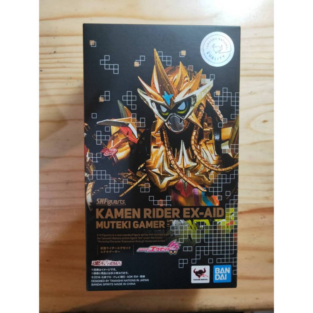 日版 無敵玩家 SHF 假面騎士 Ex Aid Muteki Gamer S.H.Figuarts 非 Genm 編年史-細節圖2