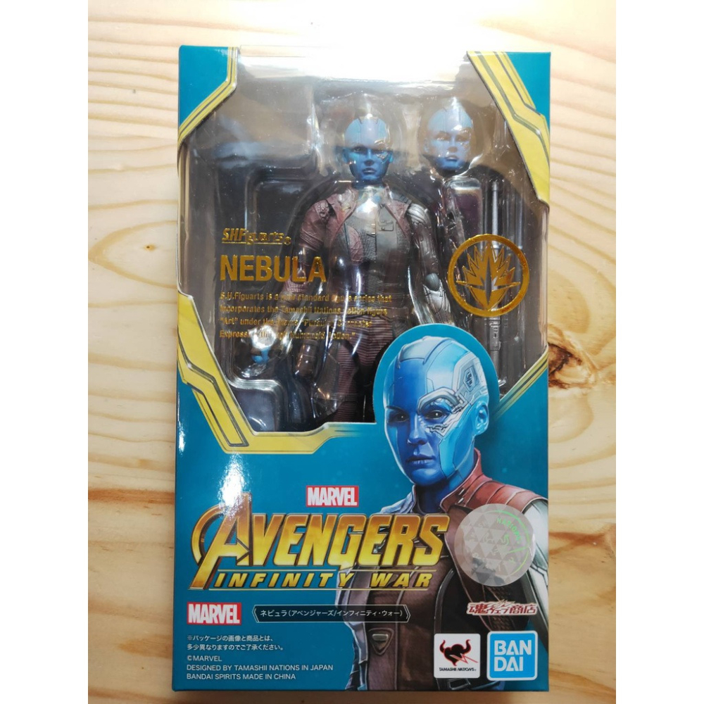 魂商店限定 SHF 星際異攻隊 涅布拉 Nebula 復仇者聯盟 終局 S.H.Figuarts 非 雷神 美國隊長DC-細節圖2