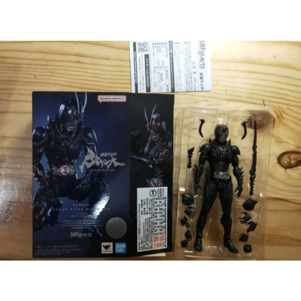 S.H.Figuarts SHF 假面騎士 black sun 黑日 非 影月 新1號 霸牛 Geats  超人力霸王-細節圖2