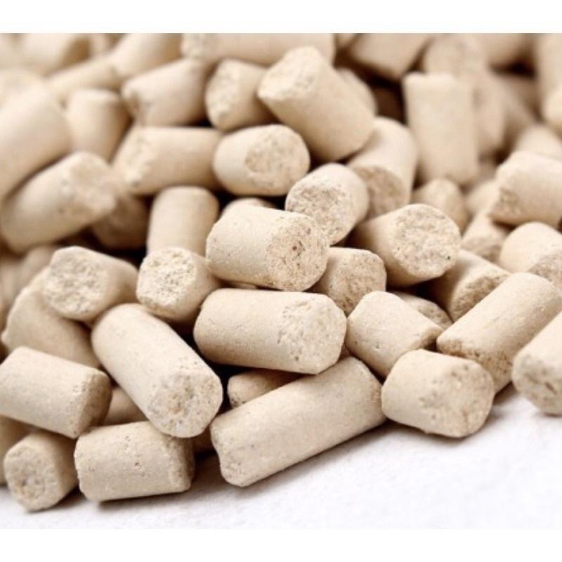 【3隻貓】日本嬌聯Unicharm沸石砂4L🟡無香消臭 貓砂 綠茶紙砂（雙層貓砂盆）條砂 沸石貓砂 矽膠砂-細節圖6