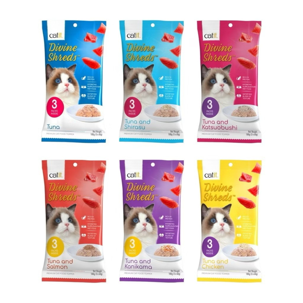 【3隻貓】Catit嘿卡堤 貓餐包 海鑽貓餐包 餐包 貓零食 1袋3入-細節圖2