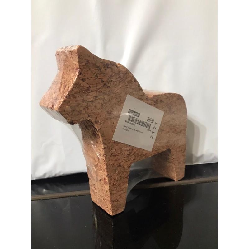 IKEA正品 軟木塞 小馬 裝飾品 馬 聖誕節 禮物 馬造型 擺飾-細節圖3