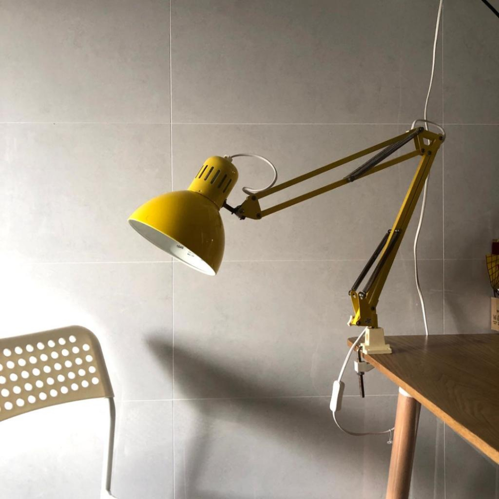[ IKEA絕版品］📢 全新未拆封 限量  TERTIAL工作燈 桌燈 夾燈 可調角度工作燈 調高調低 長臂工作燈-細節圖2