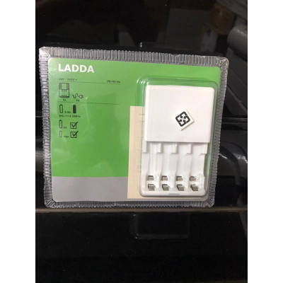 [ IKEA絕版品 ] 📢 IKEA 充電器 LADDA 電池充電器 有線AA AAA充電電池用 3號4號