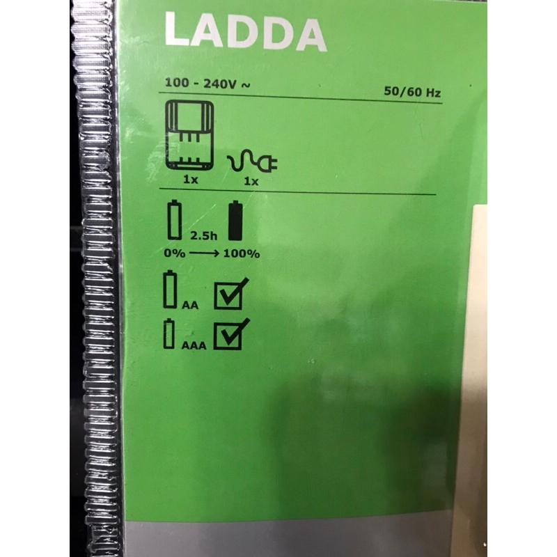 [ IKEA絕版品 ] 📢 IKEA 充電器 LADDA 電池充電器 有線AA AAA充電電池用 3號4號-細節圖2