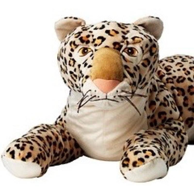 [ IKEA絕版品］📢 IKEA 代購 正品 MORRHÅR 獵豹 老虎 布偶 花豹填充玩具 禮物 娃娃-細節圖2