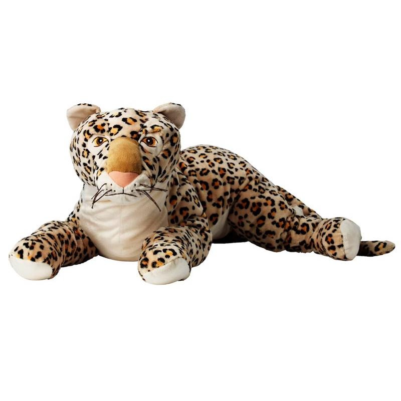 [ IKEA絕版品］📢 IKEA 代購 正品 MORRHÅR 獵豹 老虎 布偶 花豹填充玩具 禮物 娃娃-細節圖4