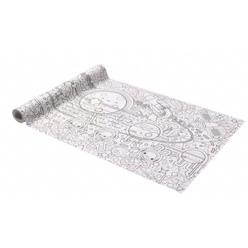 [ IKEA絕版品］📢 IKEA 代購 太空畫紙捲  圖畫紙 畫畫本 塗鴉著色紙 海洋 恐龍畫紙-細節圖2