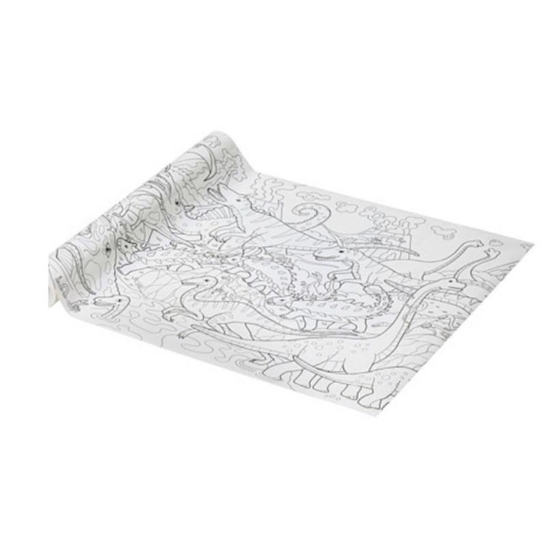 [ IKEA絕版品］📢 IKEA 代購 太空畫紙捲  圖畫紙 畫畫本 塗鴉著色紙 海洋 恐龍畫紙-細節圖5