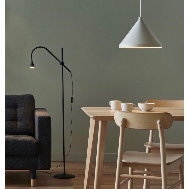 [ IKEA絕版品 ] 📢 正品 IKEA 代購 NÄVLINGE Led落地 閱讀燈 工作燈 質感黑 可超取 立燈-細節圖2