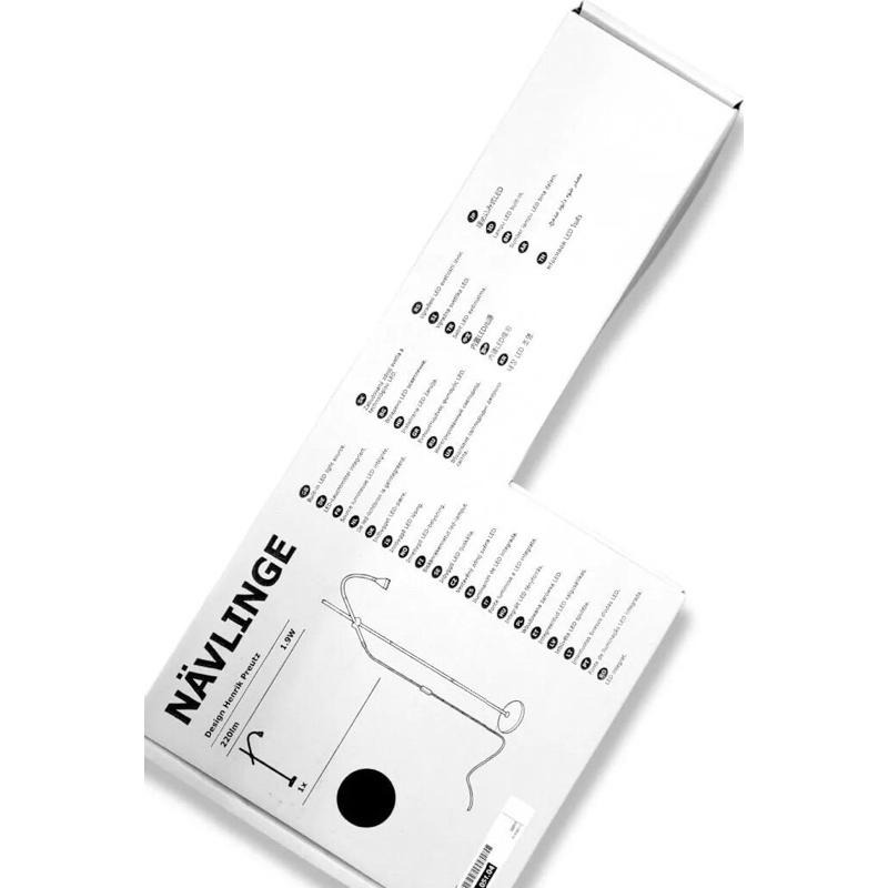 [ IKEA絕版品 ] 📢 正品 IKEA 代購 NÄVLINGE Led落地 閱讀燈 工作燈 質感黑 可超取 立燈-細節圖5