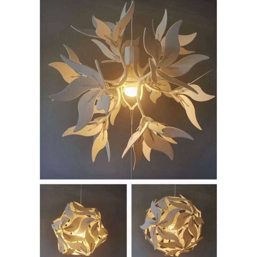 [ IKEA絕版品］正品  RAMSELE 吊燈 工作燈 裝飾燈 白色 餐廳燈 球形吊燈 幾何圖型吊燈 氣氛燈 展示燈-細節圖5