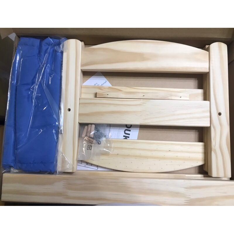 IKEA 代購 正品 DUKTIG 洋娃娃床附寢具組 松木 兒童 扮家家酒 寵物床用 中小型犬 貓咪床-細節圖4