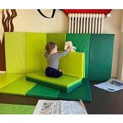 [ IKEA絕版品 ] IKEA代購 當天出貨  PLUFSIG 折疊式運動墊  綠色遊戲地墊 兒童地墊  瑜珈墊-細節圖2