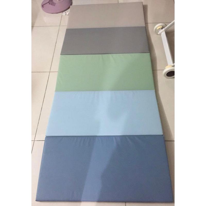 [ IKEA絕版品 ] IKEA代購 當天出貨  PLUFSIG 折疊式運動墊  綠色遊戲地墊 兒童地墊  瑜珈墊-細節圖6