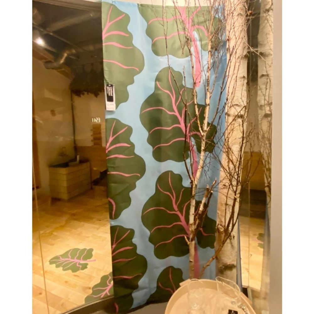 [ IKEA絕版品］📢 IKEA 正品全新 限量商品 Marimekko BASTUA 浴簾 180x200 浴室-細節圖4