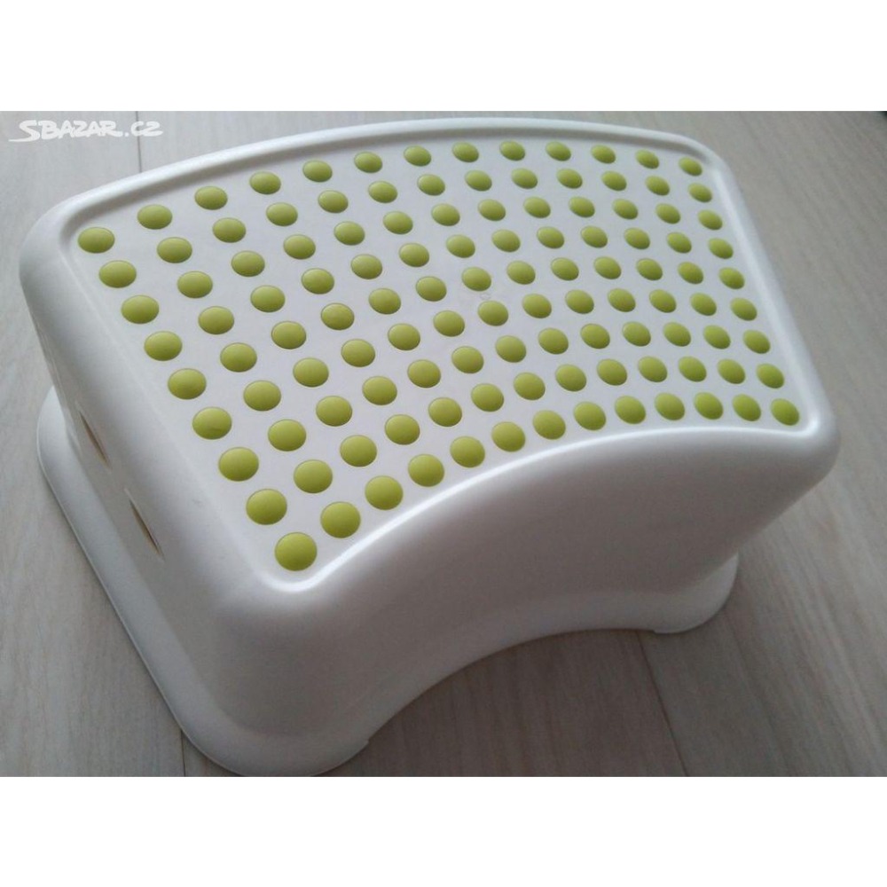 IKEA代購 FÖRSIKTIG 兒童安全腳凳 FORSIKTIG 白色/綠色 白色/藍色 椅凳 浴室 腳凳-細節圖3