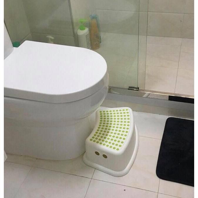 IKEA代購 FÖRSIKTIG 兒童安全腳凳 FORSIKTIG 白色/綠色 白色/藍色 椅凳 浴室 腳凳-細節圖4