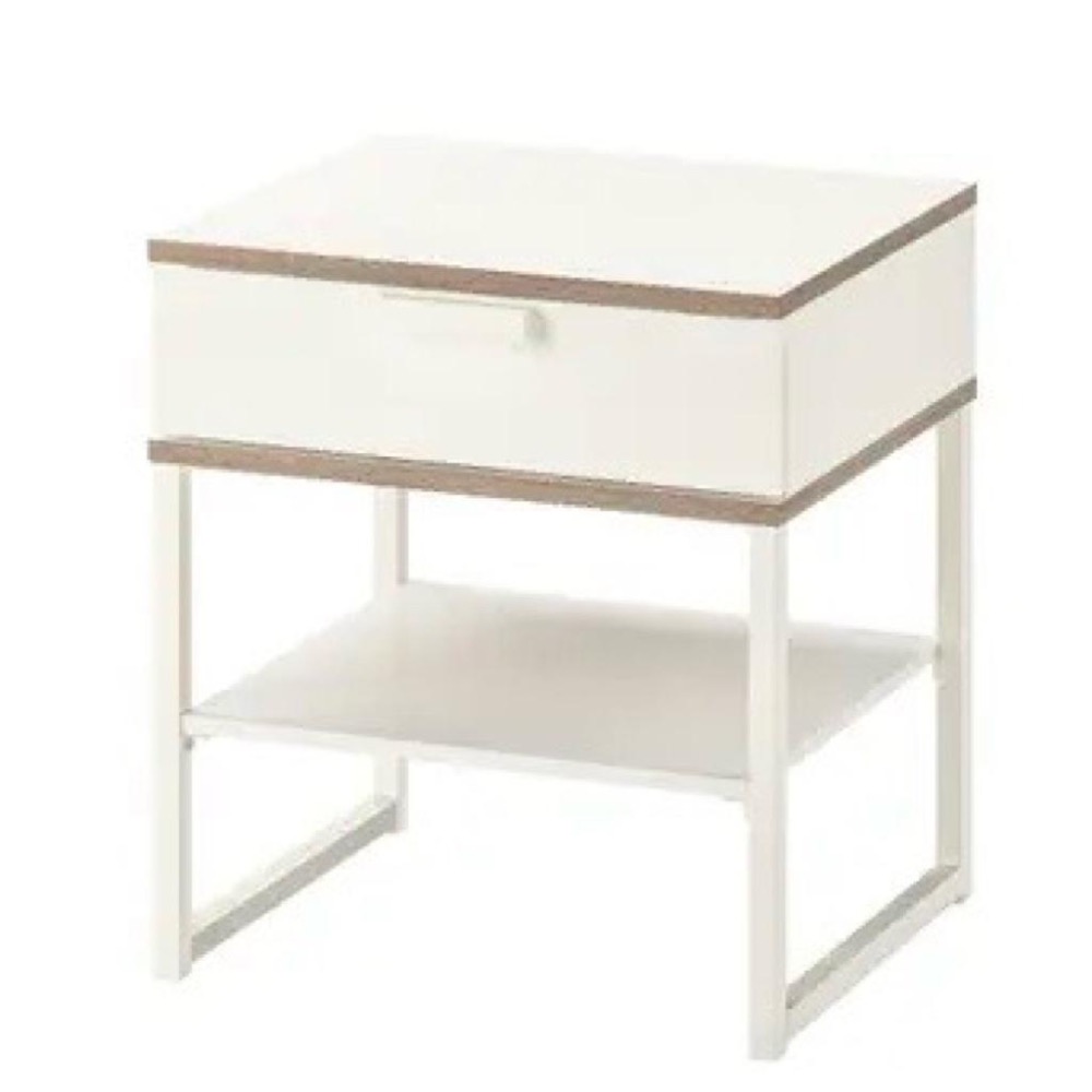 [ IKEA絕版品］📢 IKEA代購  TRYSIL 床邊桌 床邊櫃 抽屜櫃 收納架 床頭櫃 邊櫃 茶几桌 邊桌 收納櫃-細節圖4