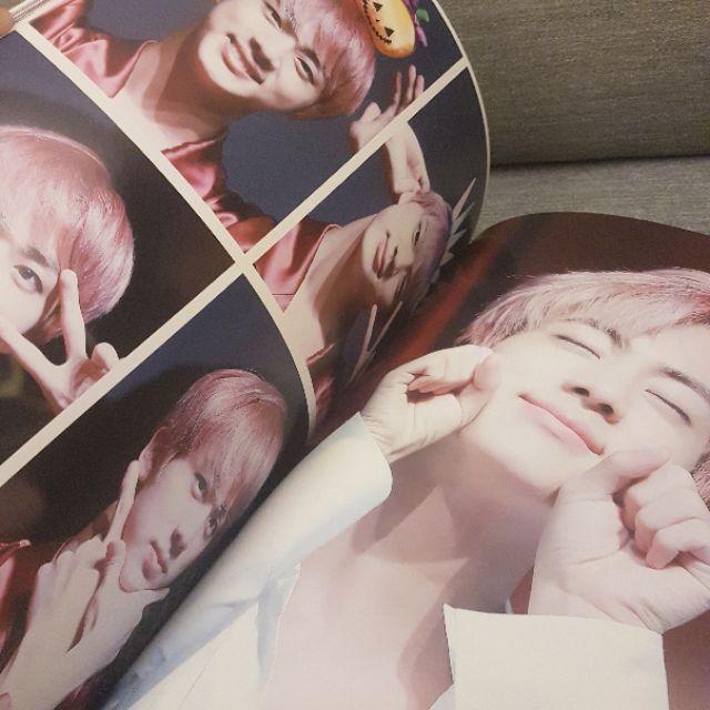 BTS 防彈少年團 JIN 金碩珍 10秒韓站  2016生日集資 厚寫真 PB 海報 小卡 透扇-細節圖2