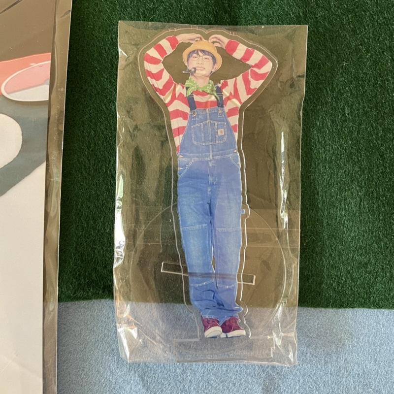 防彈少年團 BTS 金碩珍 JIN 韓站 IMPROVING JIN 展覽會 壓克力立牌+Love affairs展架-細節圖2