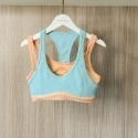 『桑芙兒』歐美 假兩件 休閒 撞色 BAR 背心 運動 內衣 瑜珈  (4色) S/M/L-規格圖9