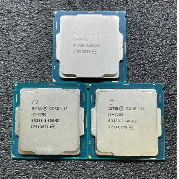 I7 7700 1151 7代CPU - 二手電腦零組件2巷71商行