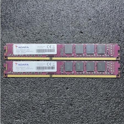 威剛 DDR3L 1600 4Gx2單面 紫底白標 窄版低電壓