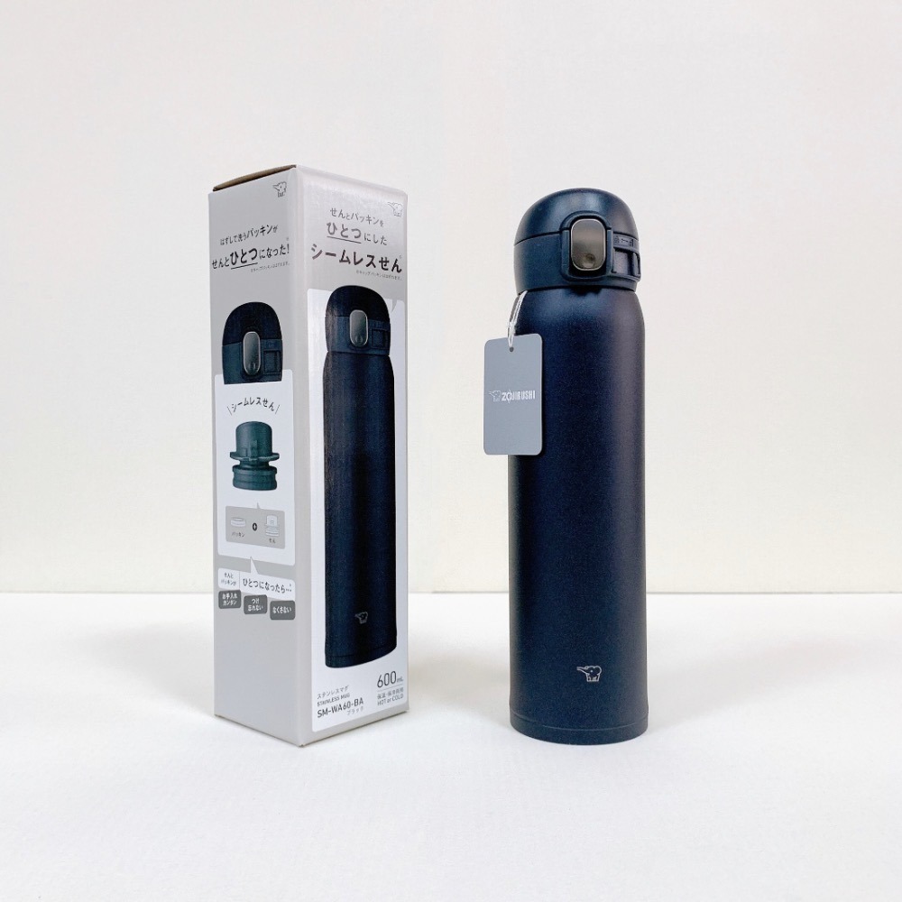 【象印】有開發票 公司貨 一體式中栓彈蓋不銹鋼保溫保冷杯/保溫瓶600ml SM-WA60-細節圖4