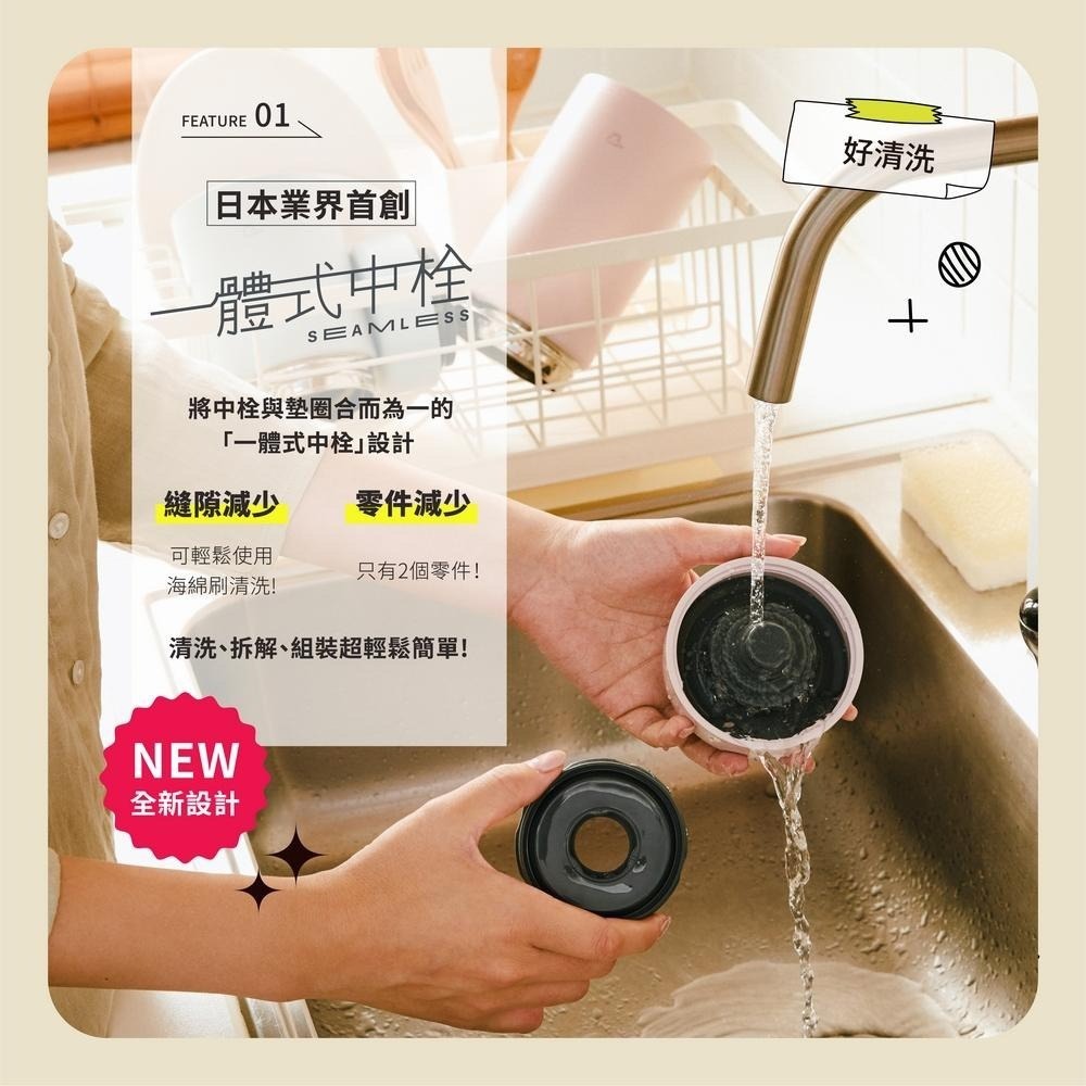 【象印】有開發票 公司貨 一體式中栓不銹鋼真空燜燒杯/食物罐520ml SW-KA52H/SW-KA52-細節圖2