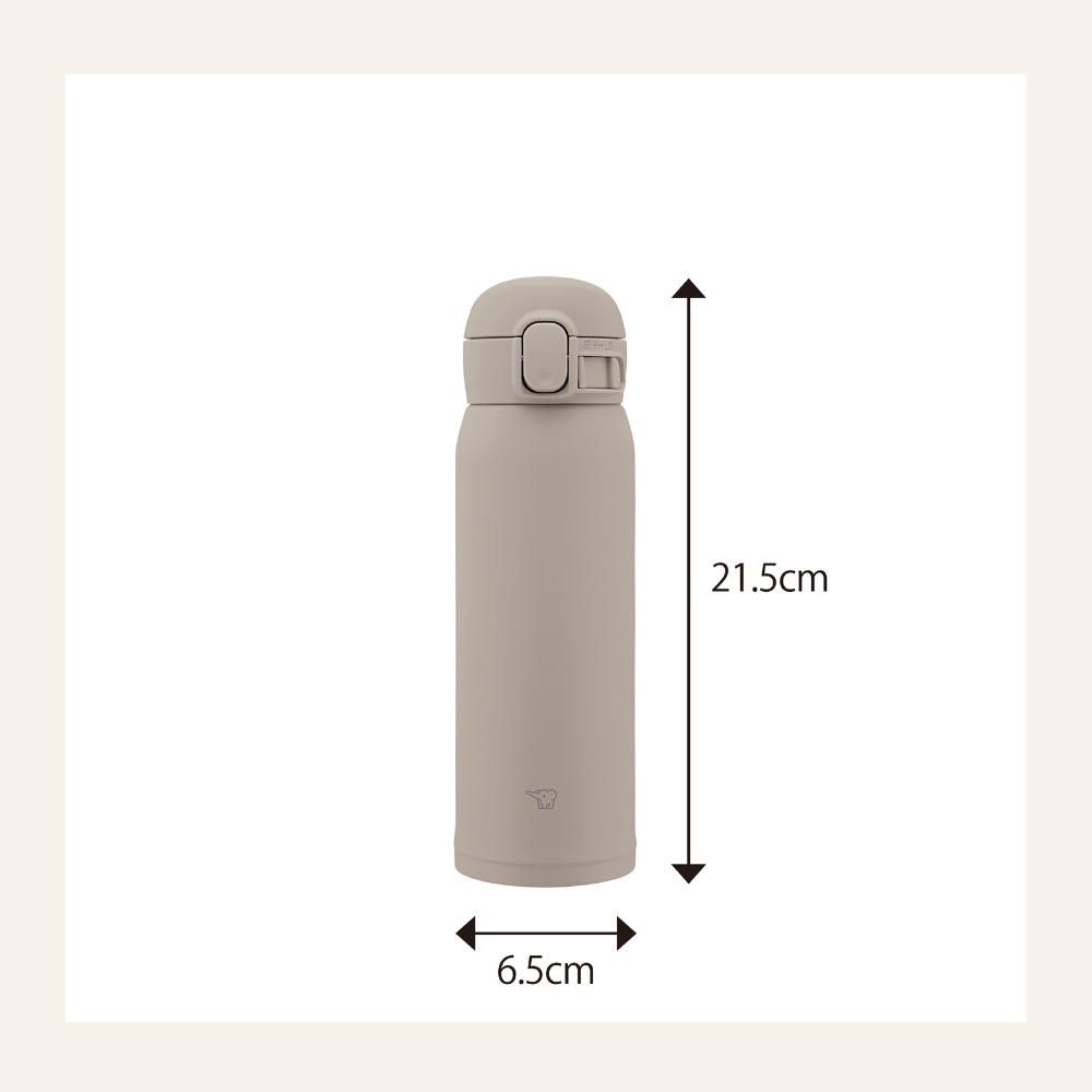 【象印】有開發票 贈杯袋 480ml一體式中栓彈蓋型不銹鋼保溫保冷杯SM-WS48-細節圖4