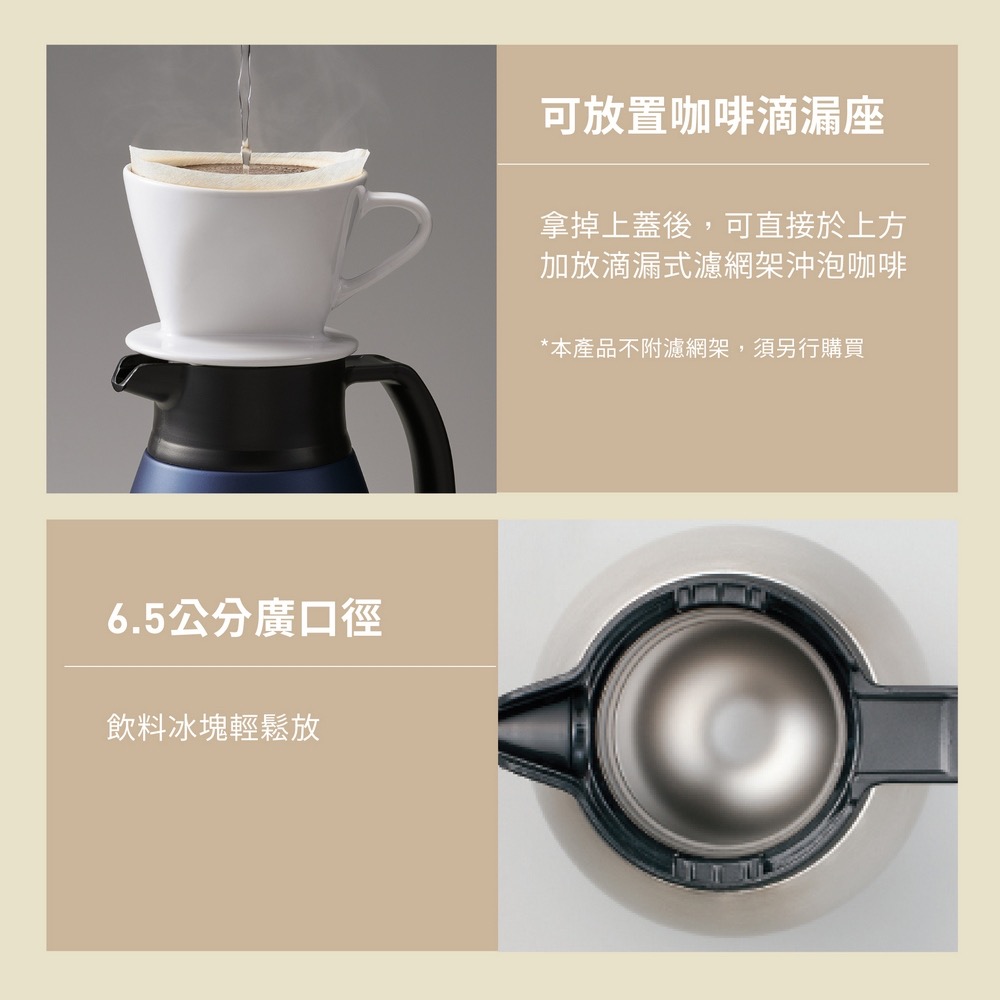 【ZOJIRUSHI象印】公司貨 桌上型不銹鋼保溫壺1.9L SH-HC19-細節圖4