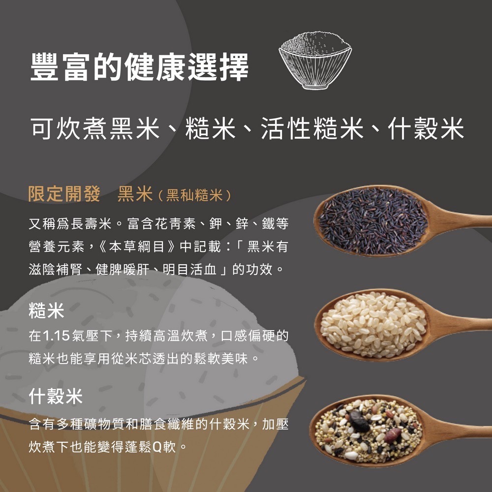 【ZOJIRUSHI象印】公司貨 3人份迷你壓力IH電子鍋 NP-RMF05-細節圖3