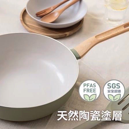 【BergHOFF貝高福】公司貨 (IH爐可用)陶瓷塗層不沾炒鍋28cm單柄含蓋BHBM-28W-細節圖5