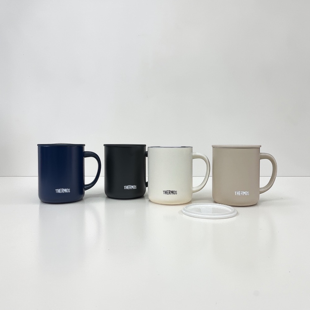 【THERMOS膳魔師】450ml不銹鋼保溫保冷杯 馬克杯 辦公杯JDG-451C JDG-452C-細節圖2