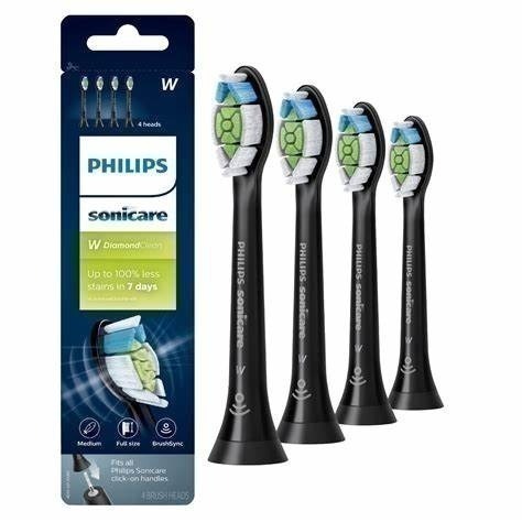 現貨 原廠正品Philips 飛利浦 刷頭 HX6063 6064 6068 鑽石美白刷頭 (W2)-細節圖3