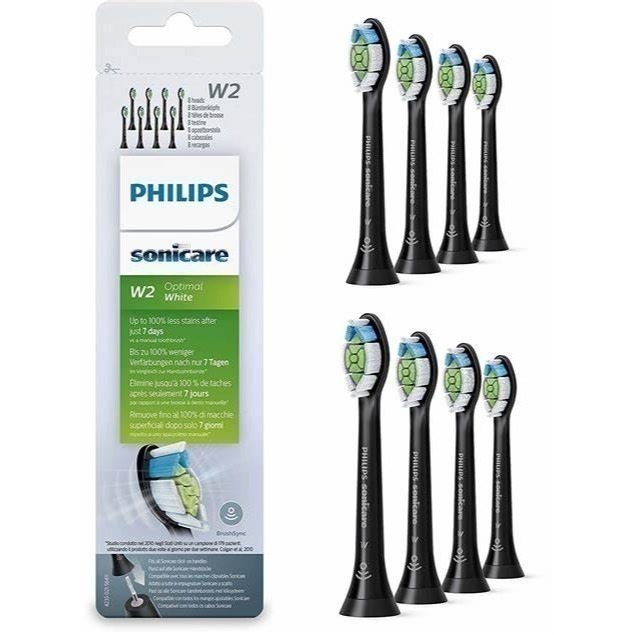 現貨 原廠正品Philips 飛利浦 刷頭 HX6063 6064 6068 鑽石美白刷頭 (W2)-細節圖5